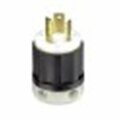Ezgeneration 021-02611-0PB Plug Locking Nyln 30A 125V - Black-white EZ3117080
